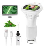 Microscope For Kids, Skybasic 2" Ips Screen 1000X Handheld Digital White. Fixed Price $41.49.
