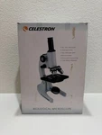 Celestron 44102 Biological Microscope 40X 400X W Slides Kit & Original Box. Fixed Price $33.99.