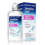 Sensitive Eyes Saline Solution From Bausch & Lomb, For Soft Contact Gas Permea. Fixed Price $10.00.