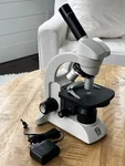 Motic BA50 Series Biological Lab Microscope With 3 Magnifying Lenses & Eyepiece. Fixed Price $69.95.