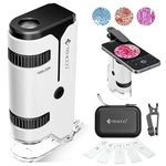 "100X-250X Mini Pocket Microscope For Kids Adults, Protable Handheld. Fixed Price $19.99.