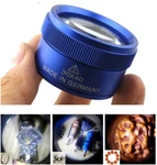 40X30 Jeweler Loupe Magnifier Portable Eye Glass Loop For Coins Jewelry Gemstone. Fixed Price $9.99.