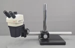 Leica GZ7 Stereo Zoom 7X Microscope 10XW.F. W/ Weighted Boom Stand 13312714. Fixed Price $795.00.