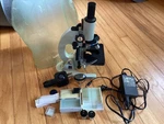 Celestron Advanced Biology Microscope #44104 Homeschool Set. Fixed Price $110.00.