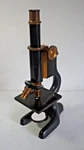 Vtg Bausch & Lomb Microscope Pat Dec 1908 Rochester New York 4MM 16MM. Fixed Price $77.99.