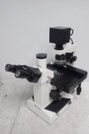 Vwr Vista Vision Epifluorescent Inverted Trinocular Microscope With 5 Objectives. Fixed Price $1750.00.