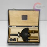 Carl Reichert Stereo Attachment Microscope Binocular Tube Antique 1921 SN507. Fixed Price $1499.99.