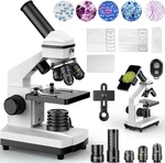 Pallipartners Compound Microscope For Adults Kids 100X-2000X High-power. Fixed Price $99.99.