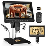 Bebang 10.1" Lcd Digital Microscope For Adults, 1200X Soldering. Fixed Price $176.73.