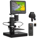 JL246PS 3 Lens 7'' Hdmi Digital Microscope 4000X, Biological For A.... Fixed Price $193.44.