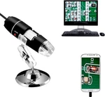 40 To 1000X Magnification Endoscope, 8 Led Usb 2.0 Digital Microscope, Black. Fixed Price $39.81.
