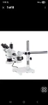 Amscope 7X-45X Trinocular Zoom Stereo Boom Stand Microscope + 80-LED Ring Light. Fixed Price $579.88.