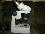 Defective Fisher Scientific Stereomaster Microscope S19643S 110120V 1X3X G3D. Fixed Price $180.00.