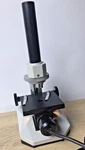 Meiji Techno Stereo Zoom Microscope W/ T-10XW Widefield Eyepieces & Lighted. Fixed Price $100.00.