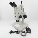 Meiji Stereo Microscope W/ Photo Tube & Light Ring - Minor Zoom Issue. Fixed Price $1199.95.