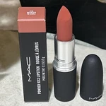 Mac Powder Kiss Lipstick #316 Devoted To Chili Full Size 0.1 OZ/3G New Read. Fixed Price $12.75.