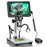 Hayve 7" Lcd Digital Inch Microscope With Wired Remote, Black. Fixed Price $120.05.
