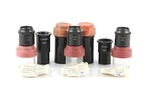 Soviet Lenses, Microscope Eyepieces Lomo Gomal - 4 (5 Pieces). Fixed Price $170.00.