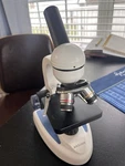 Amscope / M150C-I 40X-1000X Led Student Biological Compound Microscope. Fixed Price $50.00.
