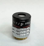 Nikon Cfn Plan 4X/0.13 Microscope Objective Lens 160MM Labophot Optiphot ++. Fixed Price $77.00.