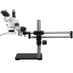 Amscope Trinocular Stereo Microscope 3.5X-180X +ball Bearing STAND+144 Led Light. Fixed Price $1004.99.