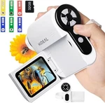 Digital Microscope Kit With Slides 3 - 2IN Screen 1000X Magnification. Fixed Price $34.95.