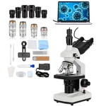 40 X -5000 Trinocular Led Lab Compound Microscope Double Layerwith Electr. Fixed Price $193.70.