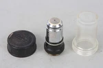 Vintage Used Zeiss 100X Plan Oil Microscope Objective 160MM, W/ Plastic Holder. Fixed Price $64.99.