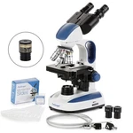 Amscope 40X-2500X Led Compound Microscope+ 5MP Eyepiece Camera Slides More. Fixed Price $467.99.