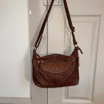 Great American Leather Works Brown Shoulder Crossbody Bag Purse. Fixed Price $25.00.
