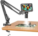 5" Lcd Digital Microscope, 1000X Magnification Soldering For Electron. Fixed Price $85.55.