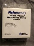 Fisher Scientific 22-034-486 Double Frosted Microscope Slides Precleaned. Fixed Price $50.00.