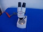 Accu-scope Binocular Microscope With WF-10X Eyepieces # 040064. Fixed Price $310.00.