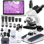 Trinocular Microscope 40X-5000X Magnification Hd Usb Camera Woehrsh. Fixed Price $369.99.