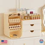 Kqjs Makeup Organizer With Drawers,large Capacity Countertop For Vanit. Fixed Price $46.29.