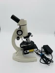 Boreal Microscope 57912-00 W/ W.f. Eyepiece & 4X, 10X, 40X Objectives. Fixed Price $35.00.