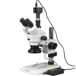 Amscope 3.5X-90X Zoom Stereo Microscope W 8MP Camera + 144-LED 4-ZONE Light. Fixed Price $897.99.