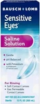 Sensitive Eyes Saline Solution From Bausch & Lomb For Soft Contact Gas Perm.... Fixed Price $13.52.