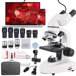 Binocular Compound Microscope 40X-2000X, Research Grade Professional Microsco.... Fixed Price $186.32.