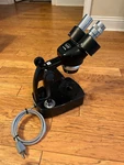 Vintage Wolfe Stereo 1-2X Zoom Microscope Carolina Biological Supply Company. Fixed Price $54.95.