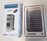 Carson Microflip 100-250X High Power Pocket Microscope & 12 Prepared Slides New. Fixed Price $22.94.