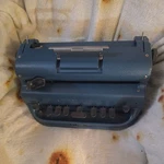 Classic Perkins Electric Brailler Blue Model: 01-4100-0-B. Fixed Price $650.00.