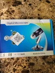 Wireless Digital Smart Plastic Microscope - Black. Fixed Price $19.99.