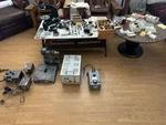 Leitz Wetzlar Ortholux Microscope, Huge Lot Extras Lenses, Transformers Research. Fixed Price $3500.00.