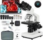 40X-5000X Trinocular Led Laboratory Composite Microscope With Double-layer Mecha. Fixed Price $249.99.