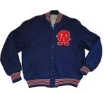 Carl Albert High School Reversible Letterman Jacket Midwest City Oklahoma Sz 42. Fixed Price $24.95.