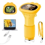 Acoath Microscope For Kids, 1000X Handheld Digital Miniscope With 2.0" Yellow. Fixed Price $49.27.
