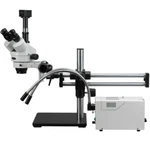 3.5X-180X Fiber Y-light Ball Bearing Stereo Microscope + 1.3MP Camera. Fixed Price $1481.99.