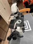 AE31 Inverted Trinocular Phase Contrast Microscope + Moticam Pro 205A. Fixed Price $1399.00.