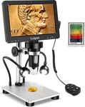 7 Lcd Digital Microscope 1200X,12MP Coin With Screen For ADULTS,1080P. Fixed Price $94.84.